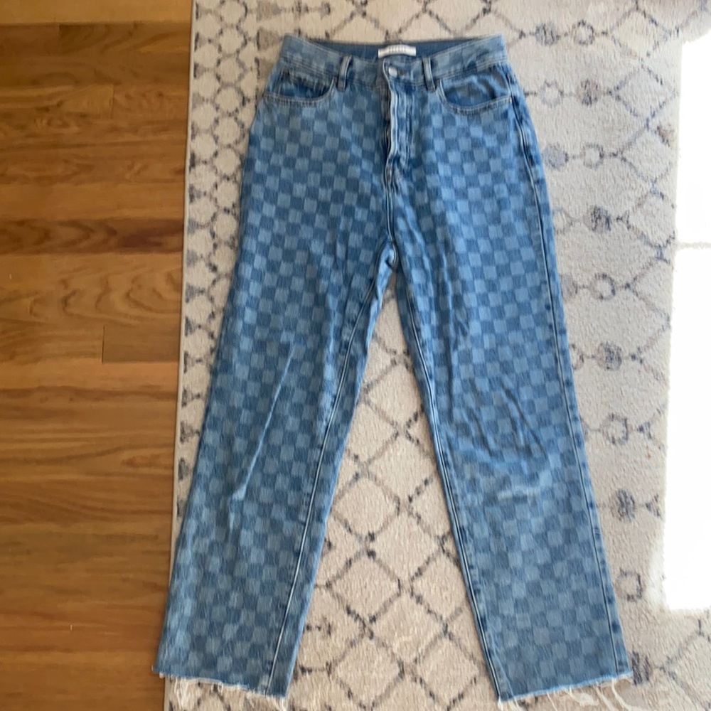 Pacsun High Rise Straight Jeans